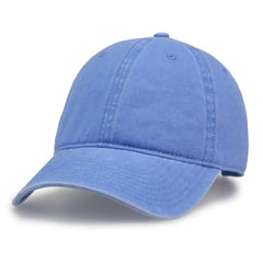 The Game GB465 Pigment Dyed Twill Cap - Sky Blue - Columbia Blue / One Size Fits Most