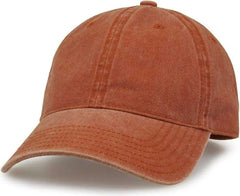 The Game GB465 Pigment Dyed Twill Cap - Texas Orange - Texas Orange / One Size Fits Most