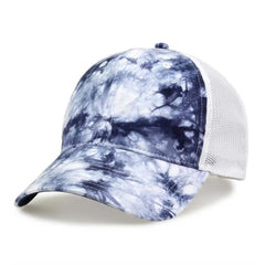The Game GB470 Lido Tie-Dyed Trucker Cap - Navy Tonal - Multi-colored / 6 5/8’’ - 7 5/8’’