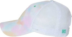 The Game GB470 Lido Tie-Dyed Trucker Cap - Sorbet - Multi-colored / 6 5/8’’ - 7 5/8’’