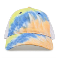 The Game GB470 Lido Tie-Dyed Trucker Cap - Sunrise - Multi-colored / 6 5/8’’ - 7 5/8’’