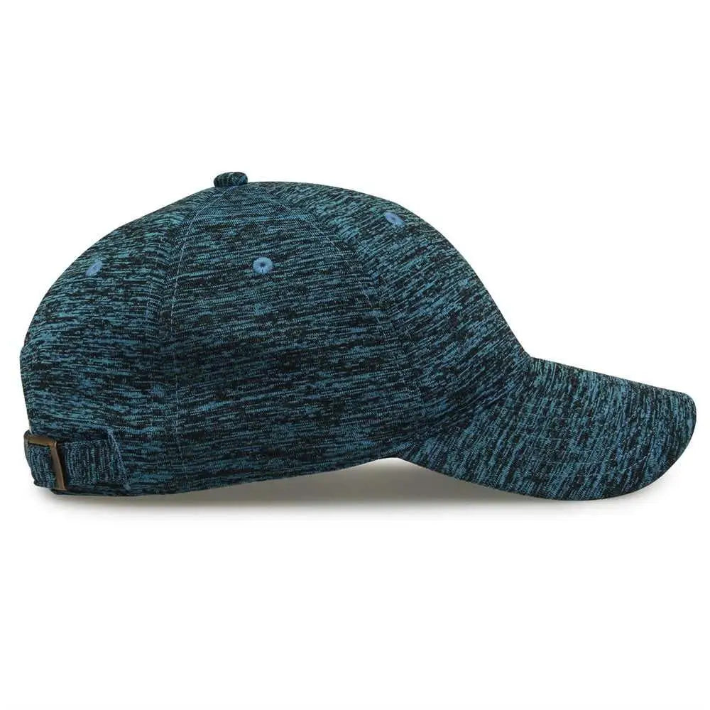 The Game GB477 Peppered Heather Cap - Blue - Blue / One Size Fits Most