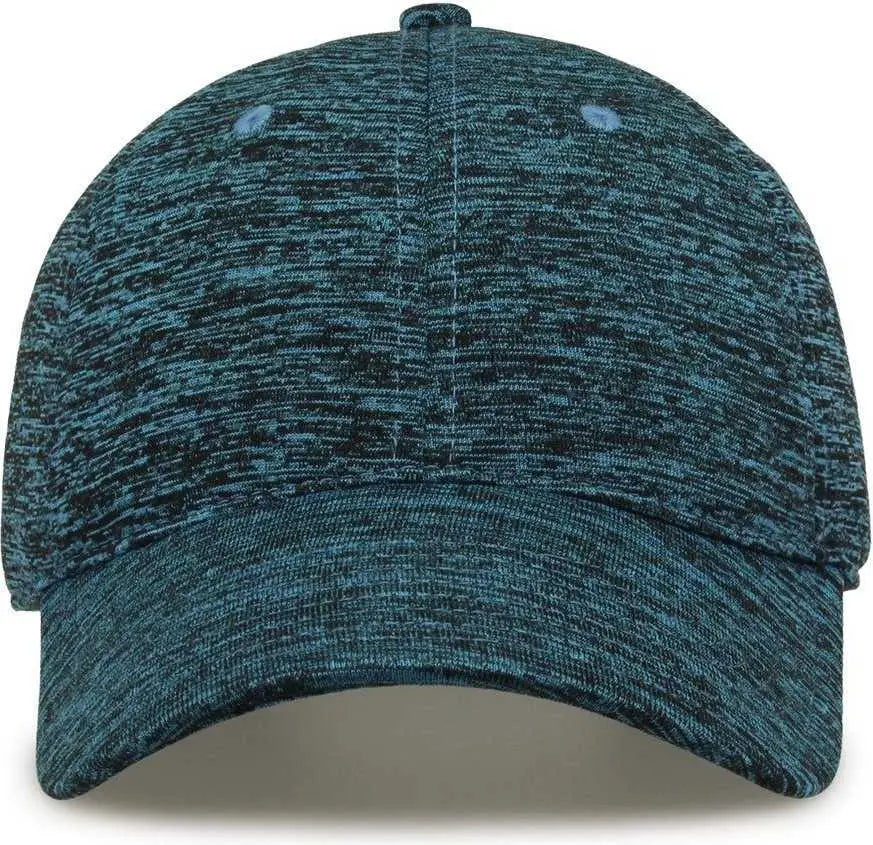 The Game GB477 Peppered Heather Cap - Blue - Blue / One Size Fits Most