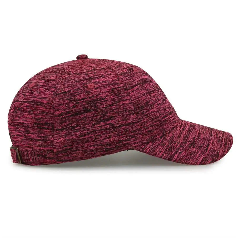 The Game GB477 Peppered Heather Cap - Hot Pink - Hot Pink / One Size Fits Most