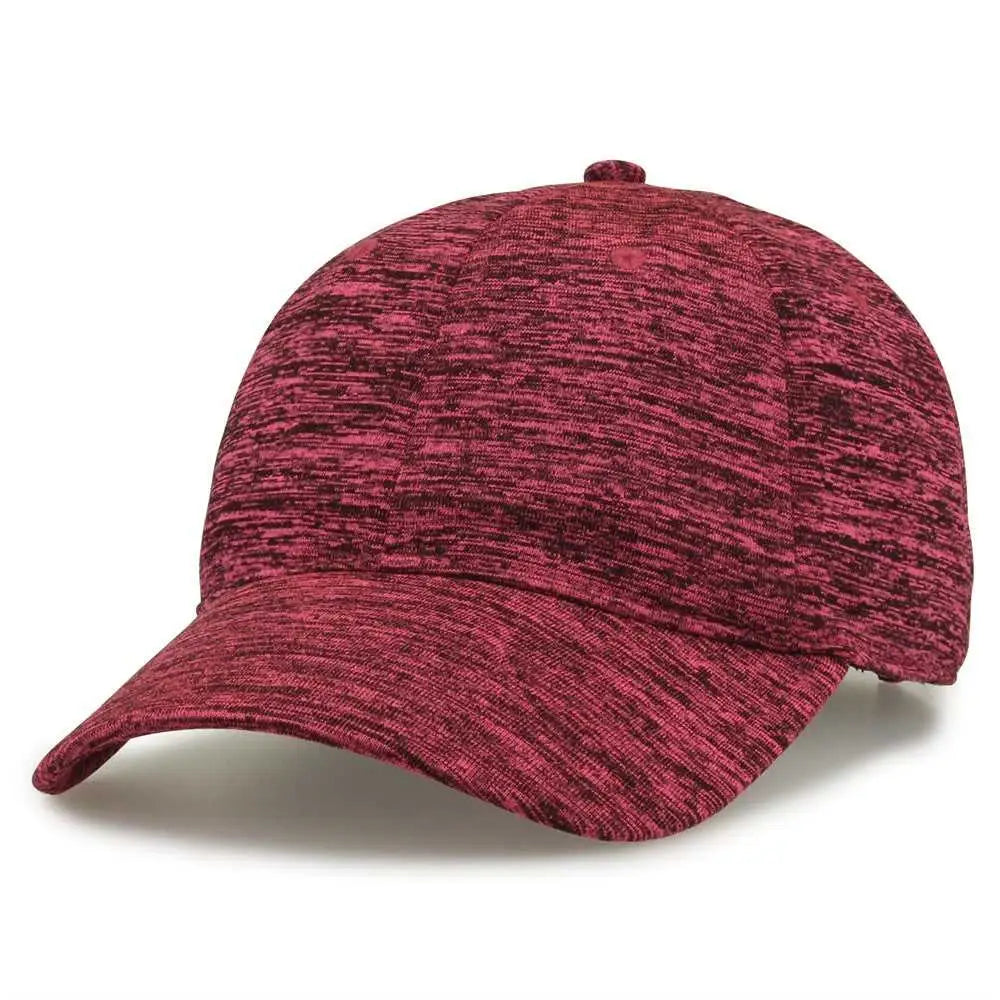 The Game GB477 Peppered Heather Cap - Hot Pink - Hot Pink / One Size Fits Most