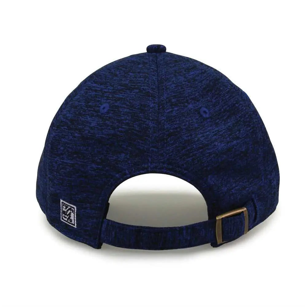 The Game GB477 Peppered Heather Cap - Royal - Royal / One Size Fits Most