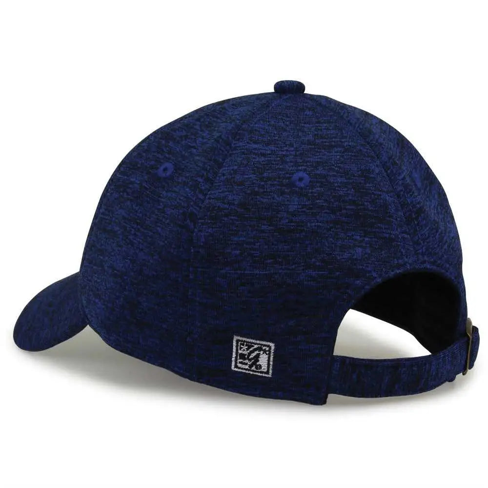 The Game GB477 Peppered Heather Cap - Royal - Royal / One Size Fits Most