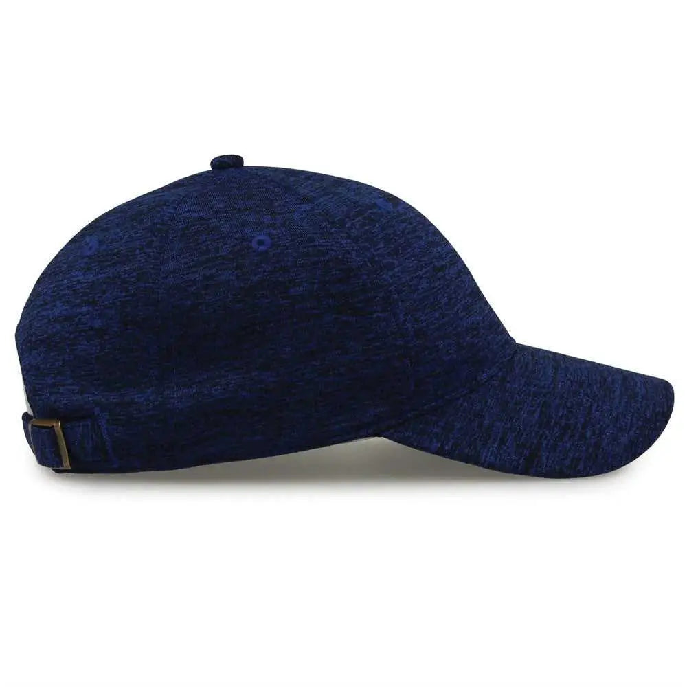 The Game GB477 Peppered Heather Cap - Royal - Royal / One Size Fits Most