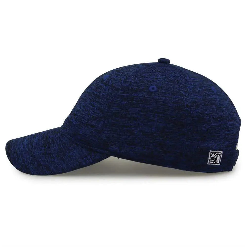 The Game GB477 Peppered Heather Cap - Royal - Royal / One Size Fits Most