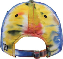 The Game GB482 Asbury Tie-Dyed Twill Cap - Black Rainbow - Multi-colored / 6 5/8’’ - 7 5/8’’