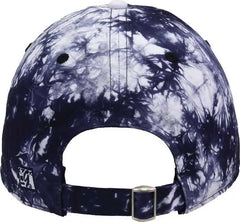 The Game GB482 Asbury Tie-Dyed Twill Cap - Navy Tonal - Multi-colored / 6 5/8’’ - 7 5/8’’