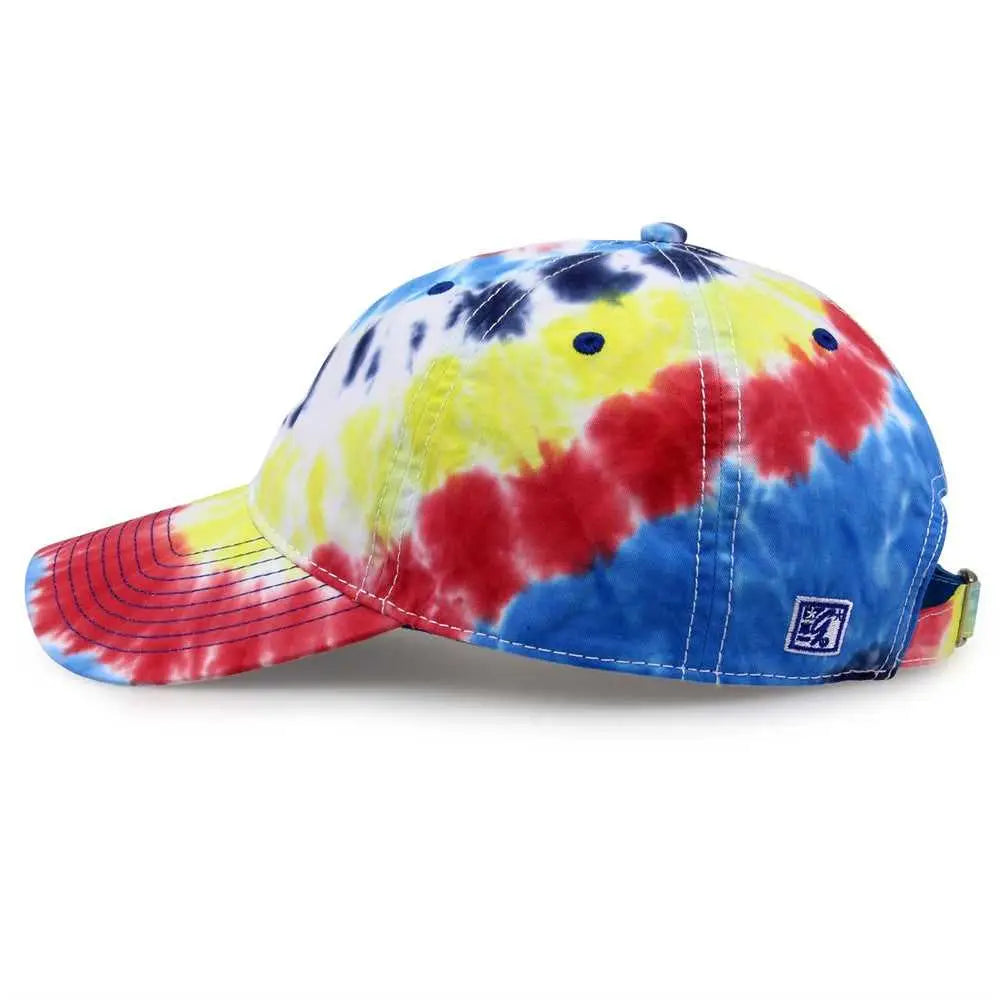 The Game GB482Y Youth Tie Dye Cap - Rainbow - Multi Colored / Youth One Size Fits Most