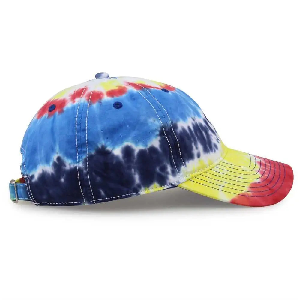 The Game GB482Y Youth Tie Dye Cap - Rainbow - Multi Colored / Youth One Size Fits Most