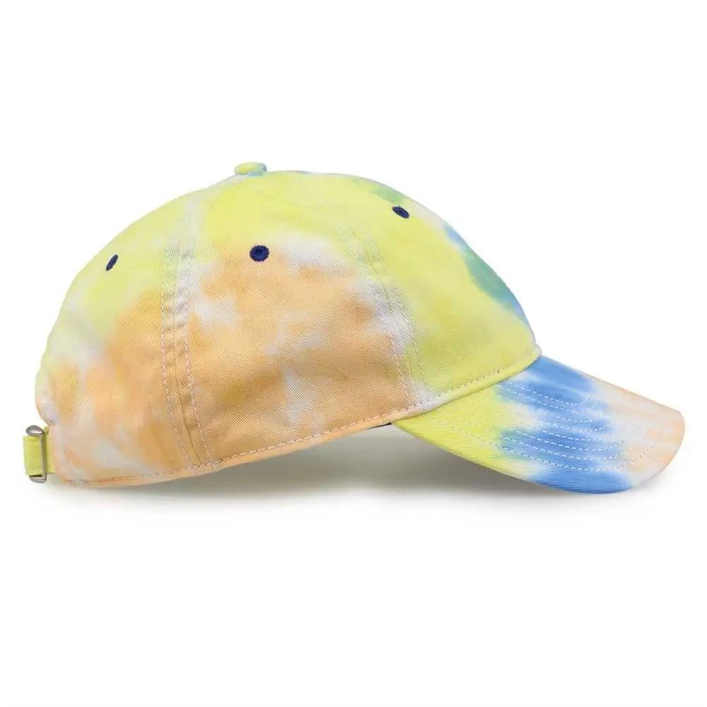 The Game GB482Y Youth Tie Dye Cap - Sunrise Tie Dye - Yellow / Youth One Size Fits Most
