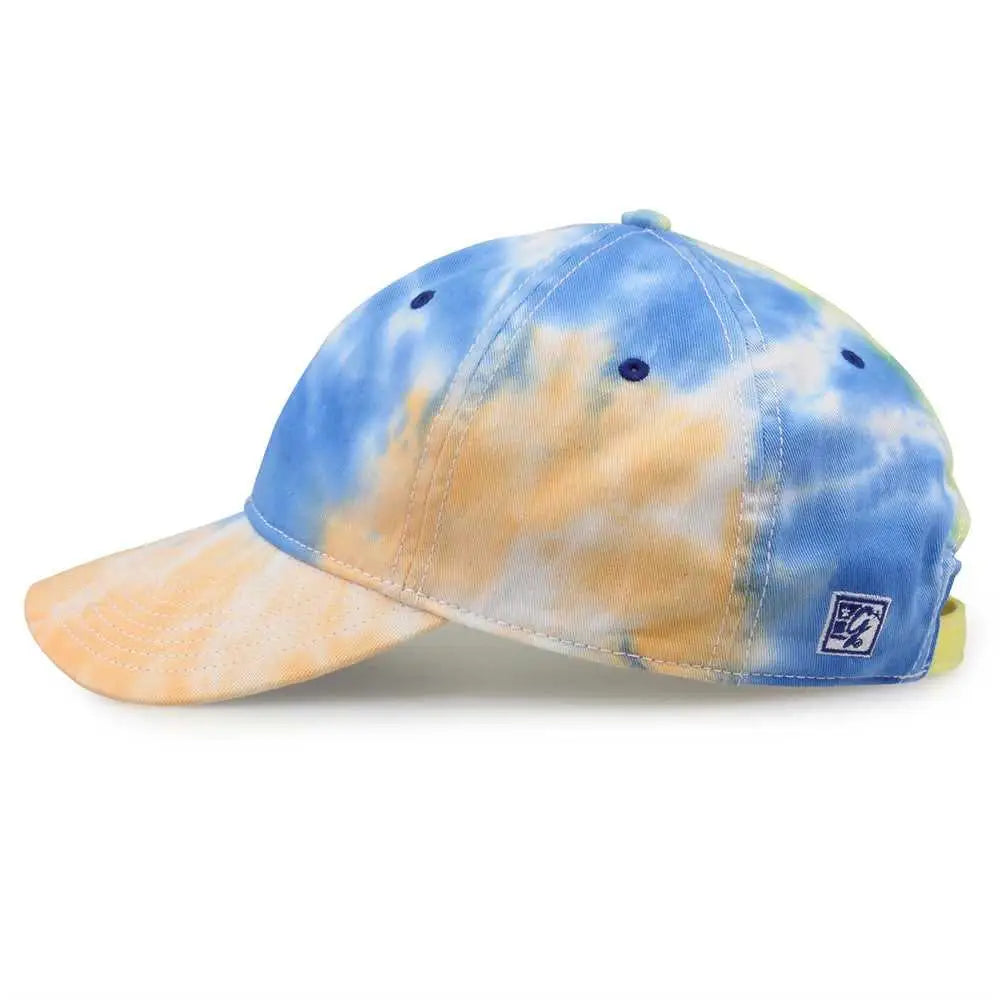 The Game GB482Y Youth Tie Dye Cap - Sunrise Tie Dye - Yellow / Youth One Size Fits Most