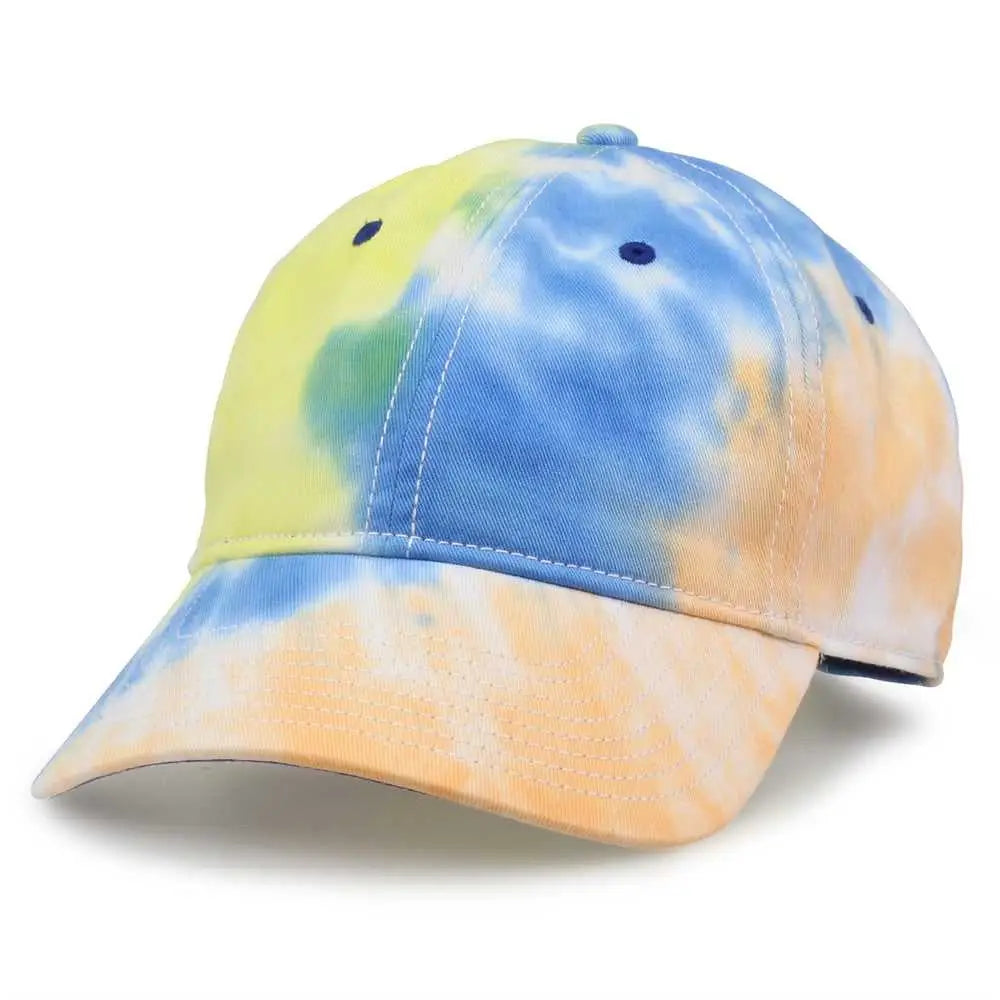 The Game GB482Y Youth Tie Dye Cap - Sunrise Tie Dye - Yellow / Youth One Size Fits Most