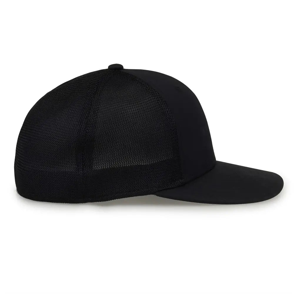 The Game GB483 On-Field GameChanger with Diamond Mesh Cap - Black Black