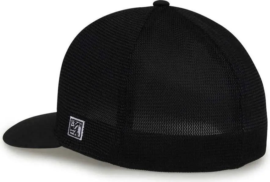 The Game GB483 On-Field GameChanger with Diamond Mesh Cap - Black Black