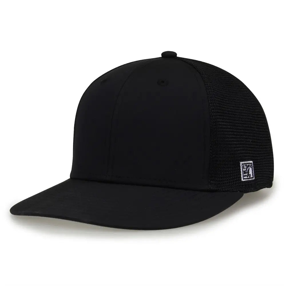 The Game GB483 On-Field GameChanger with Diamond Mesh Cap - Black Black