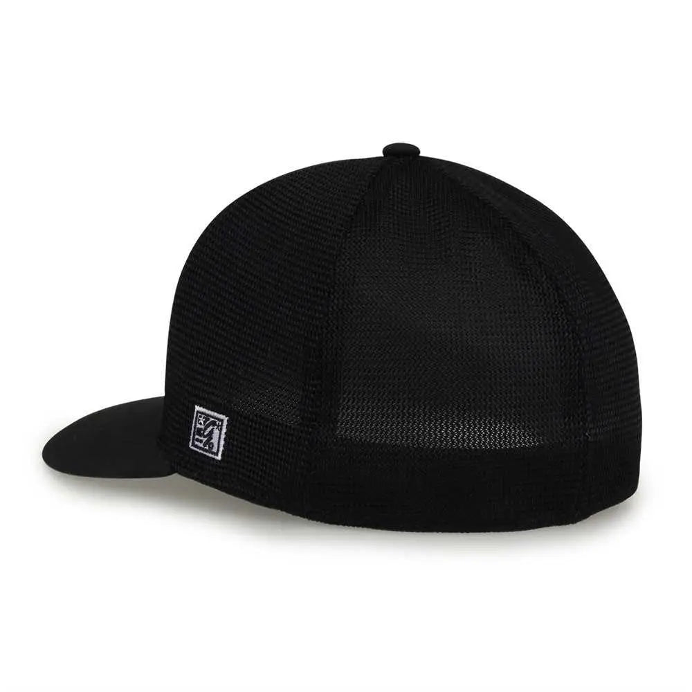 The Game GB483 On-Field GameChanger with Diamond Mesh Cap - Black Black