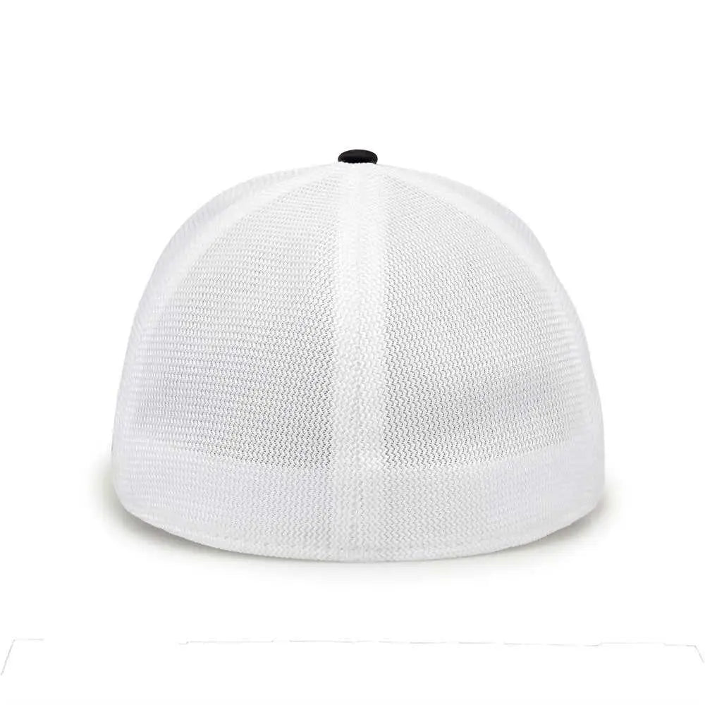 The Game GB483 On-Field GameChanger with Diamond Mesh Cap - Black White