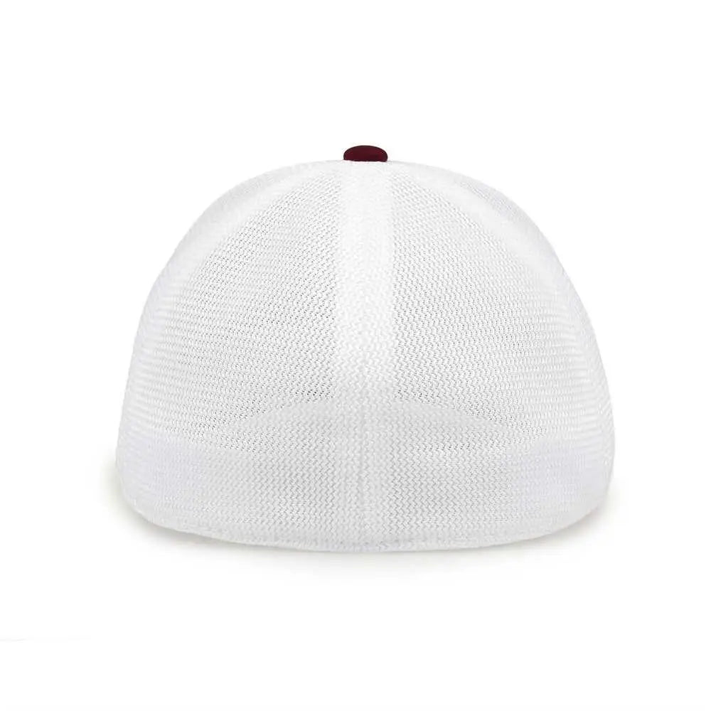 The Game GB483 On-Field GameChanger with Diamond Mesh Cap - Dark Maroon