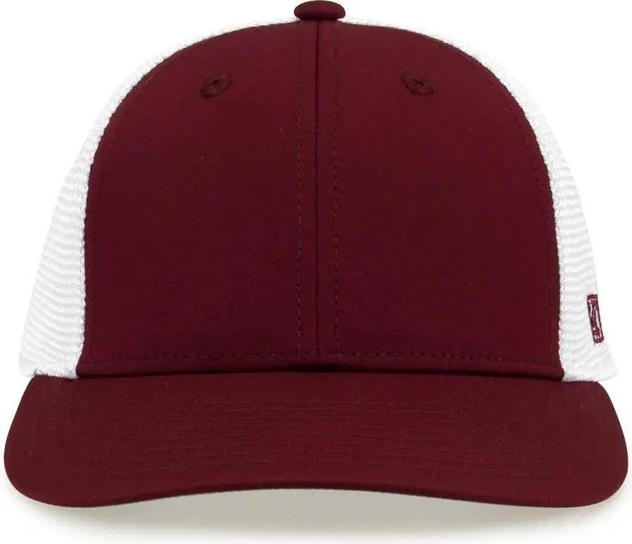 The Game GB483 On-Field GameChanger with Diamond Mesh Cap - Dark Maroon