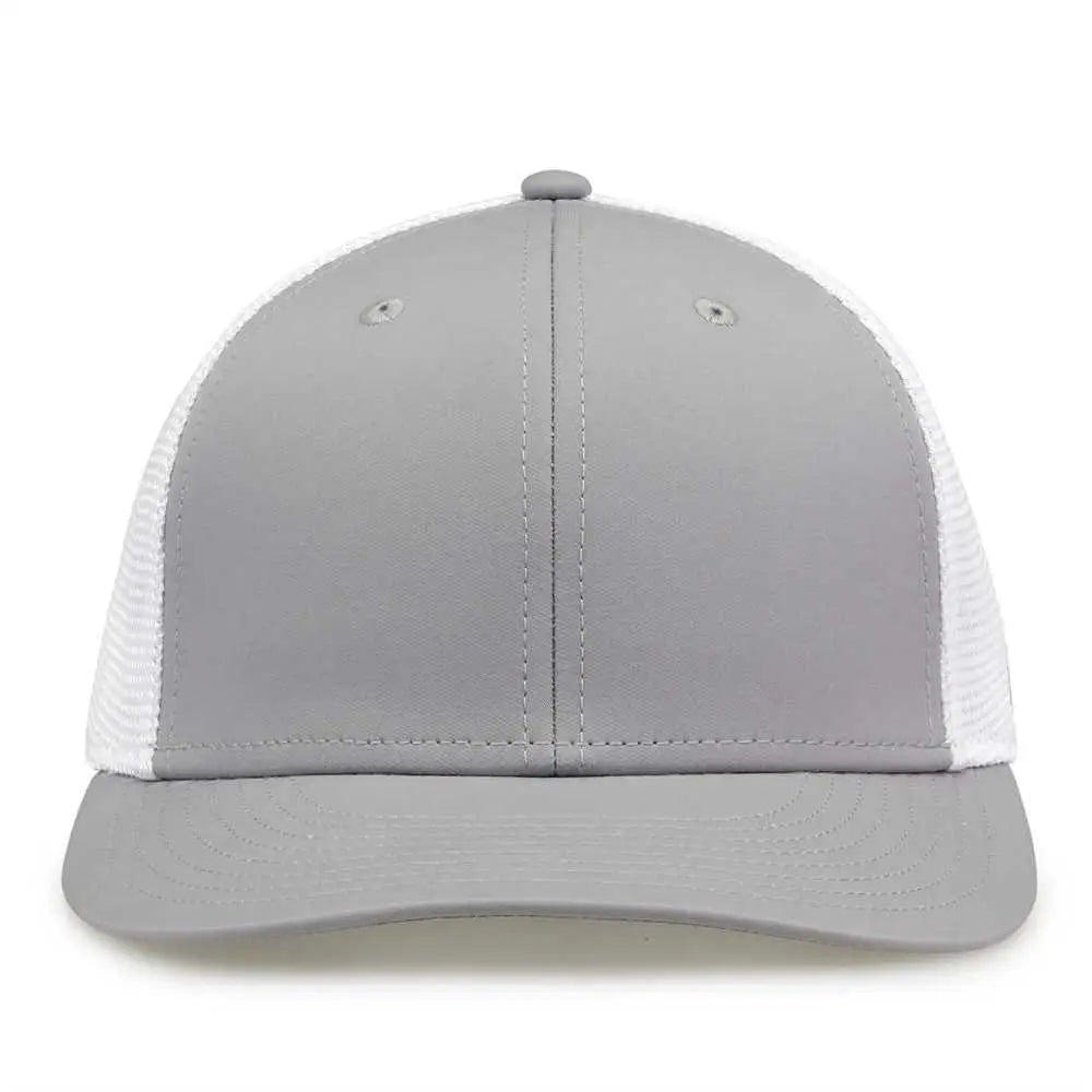 The Game GB483 On-Field GameChanger with Diamond Mesh Cap - Grey