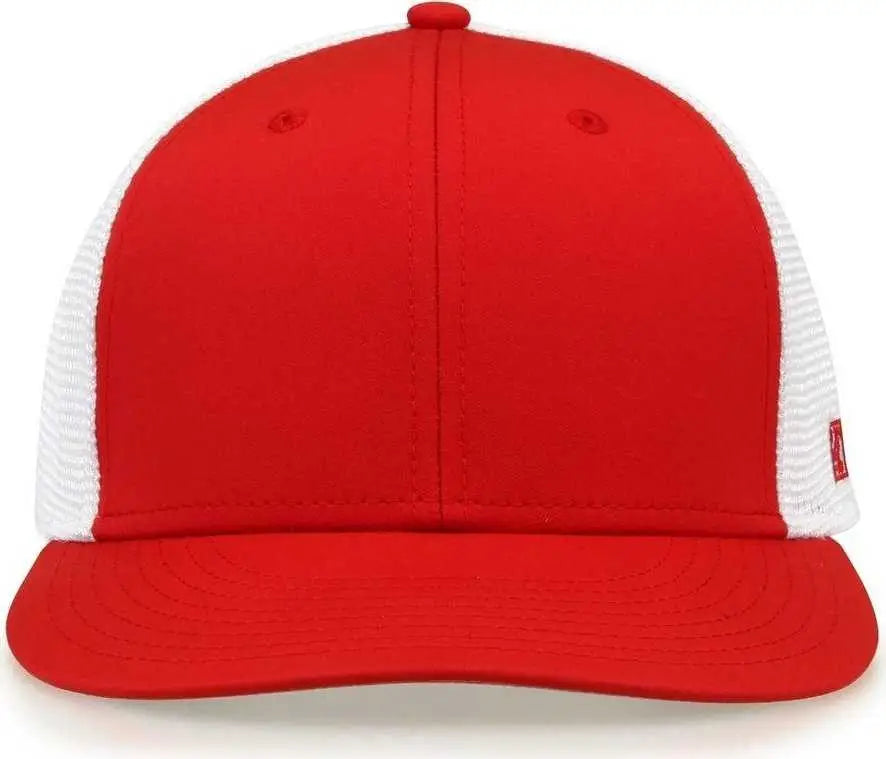 The Game GB483 On-Field GameChanger with Diamond Mesh Cap - Red