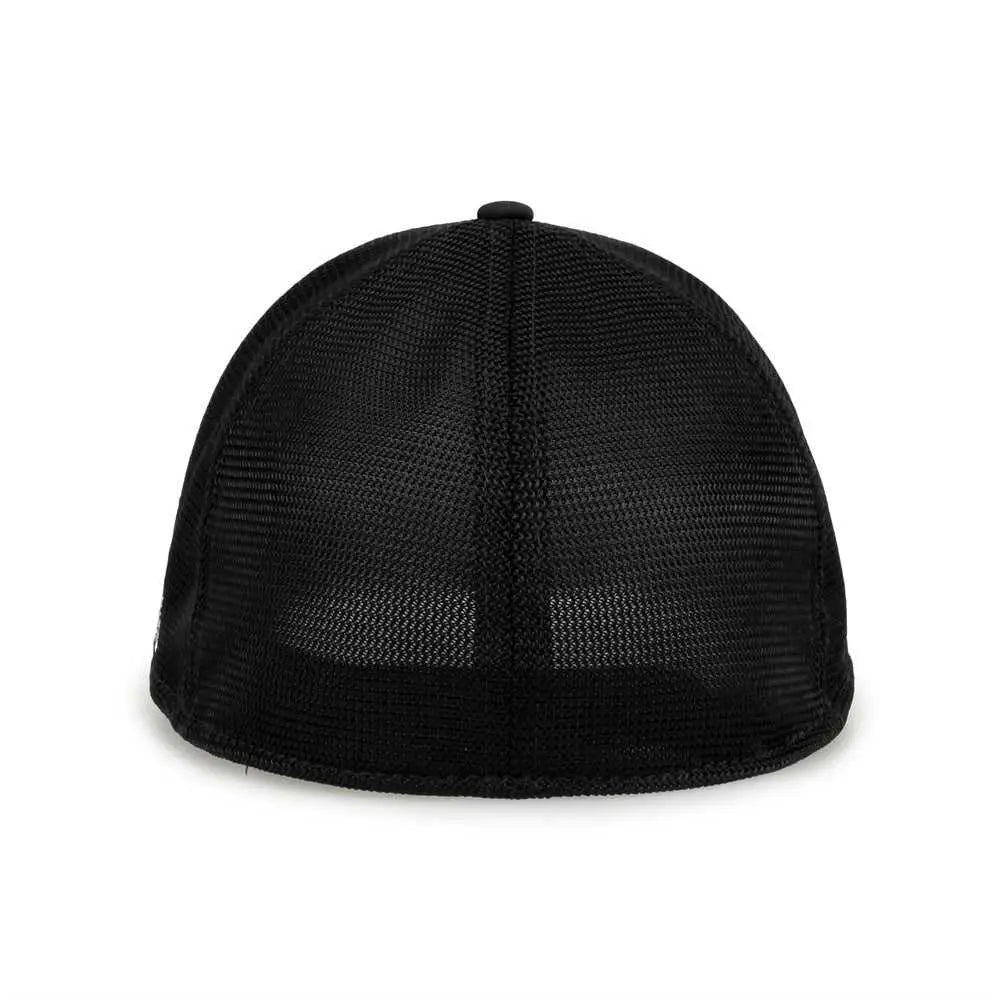 The Game GB483 On-Field GameChanger with Diamond Mesh Cap - White Black