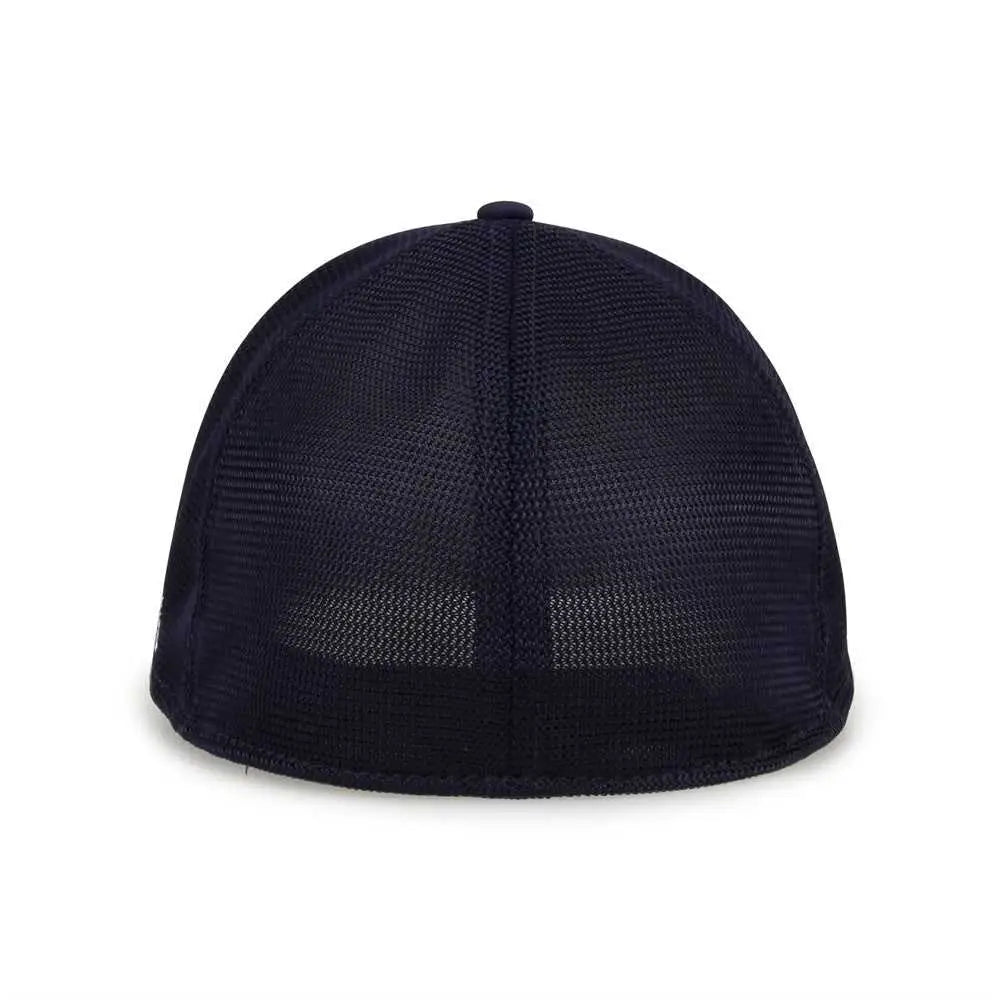 The Game GB483 On-Field GameChanger with Diamond Mesh Cap - White Navy