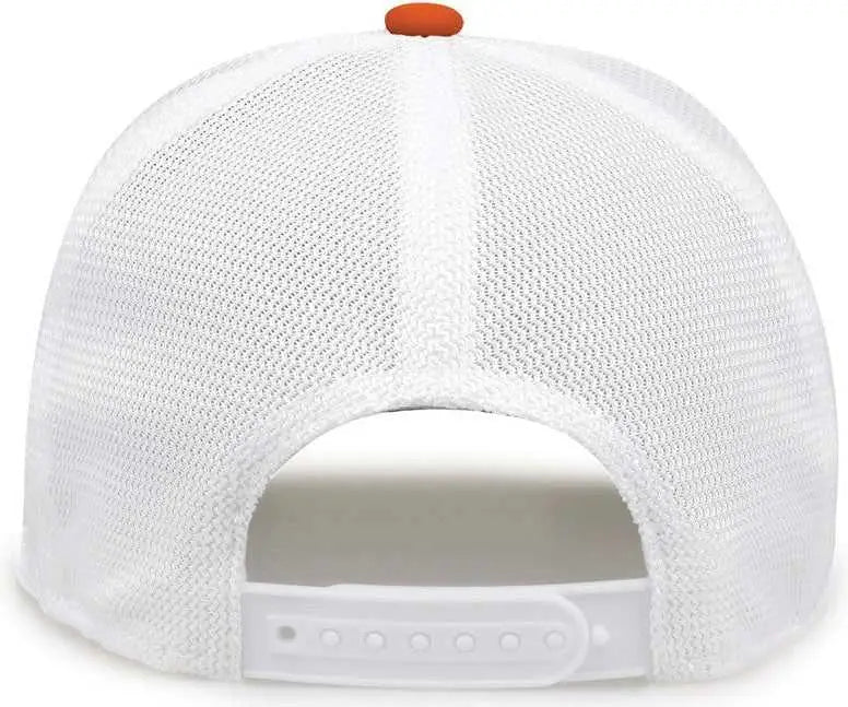 The Game GB483A GameChanger and Diamond Mesh Adjustable Cap - Orange - Orange / OSFM