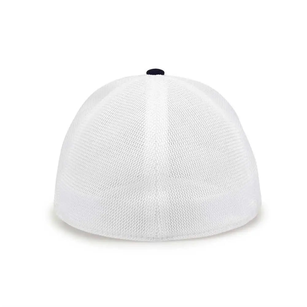 The Game GB483P On-Field GameChanger with Piping & Diamond Mesh Cap - Red Navy