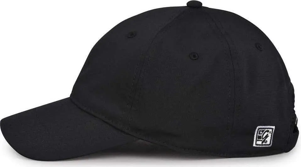 The Game GB484 Low Profile GameChanger Cap - Black - Black / One Size Fits Most