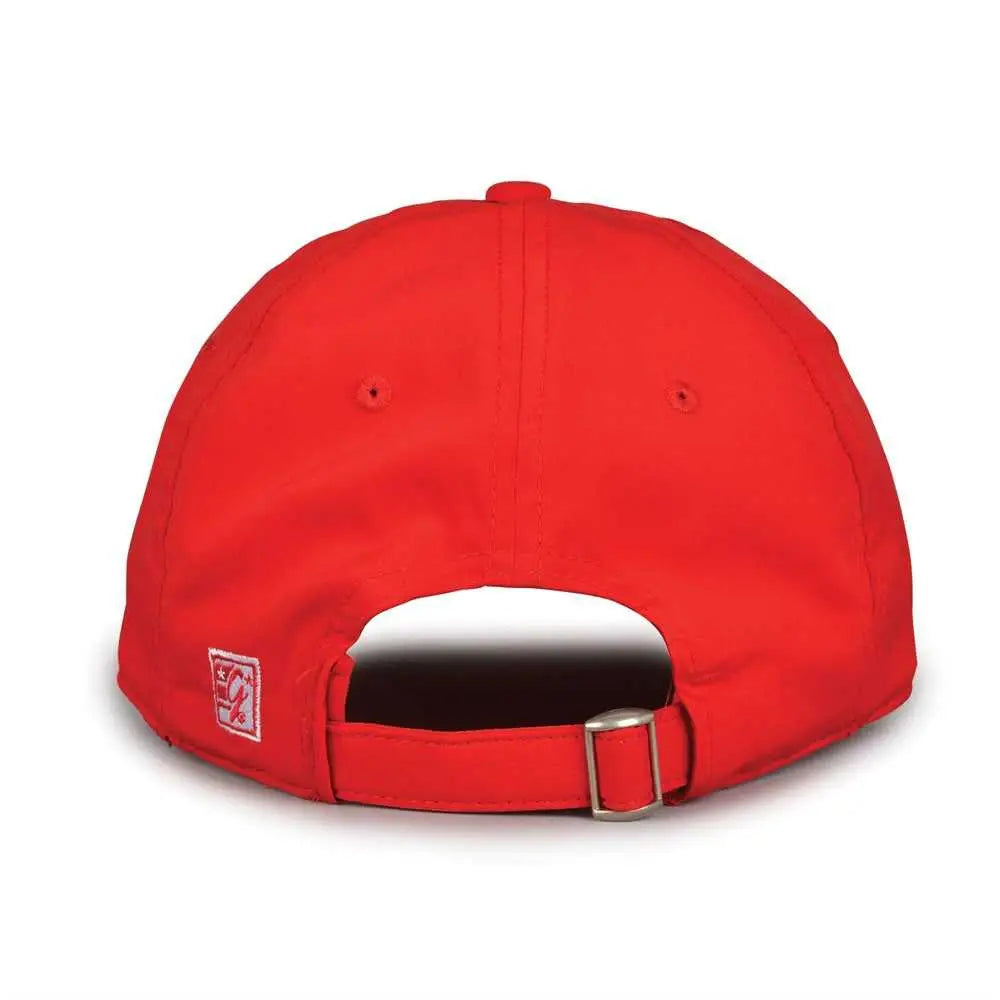 The Game GB484 Low Profile GameChanger Cap - Red - Red / One Size Fits Most