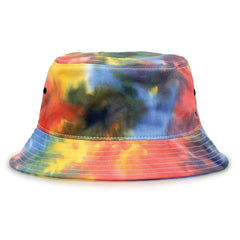 The Game GB493 Newport Bucket Hat - Black Rainbow - Multi-colored / 7 1/4’’ - 7 5/8’’