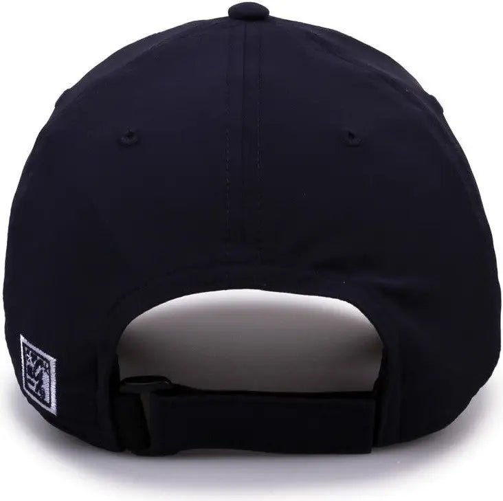 The Game GB500 Nylon Spandex Cap - Navy - Navy / OSFM