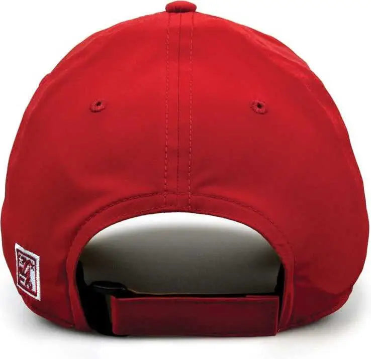 The Game GB500 Nylon Spandex Cap - Red - Red / OSFM