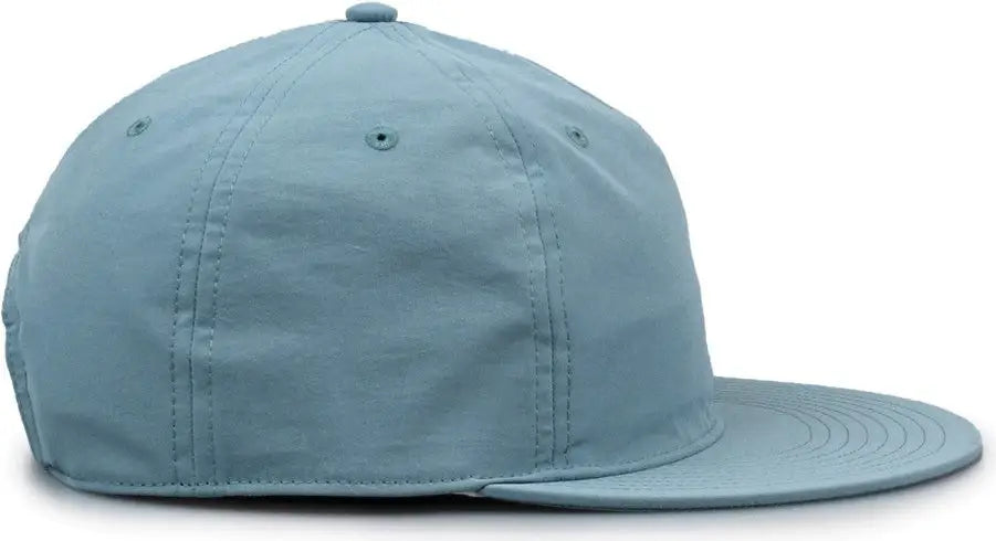 The Game GB501 5 Panel Poly Snapback Cap - Blue Surf - Blue / OSFM
