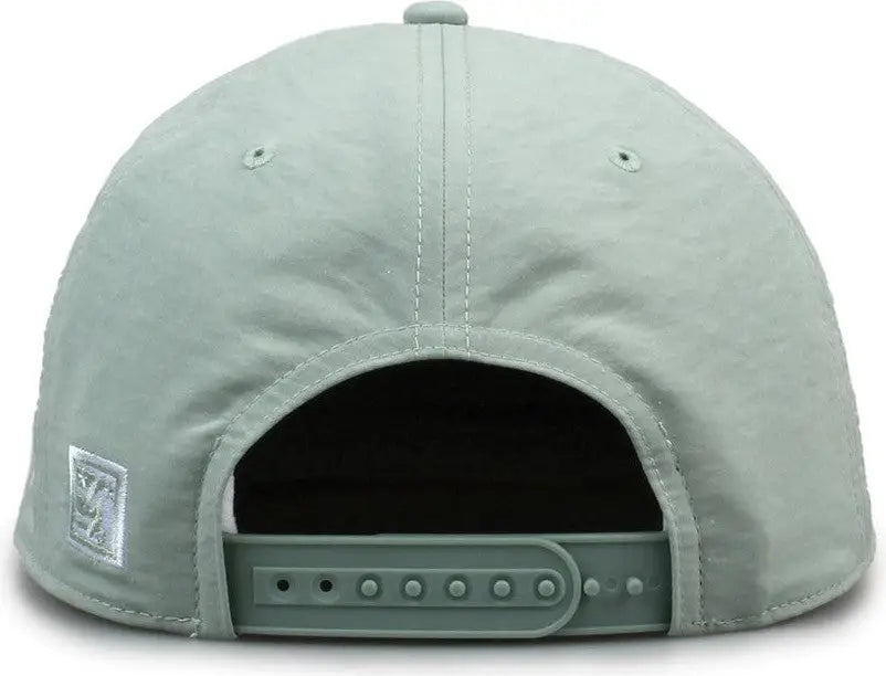 The Game GB501 5 Panel Poly Snapback Cap - Greenstone - Green / OSFM