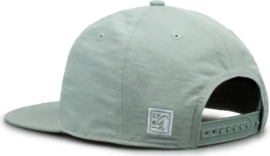 The Game GB501 5 Panel Poly Snapback Cap - Greenstone - Green / OSFM
