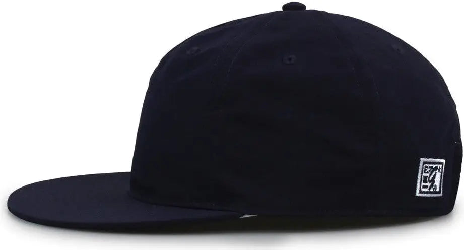 The Game GB501 5 Panel Poly Snapback Cap - Navy - Navy / OSFM