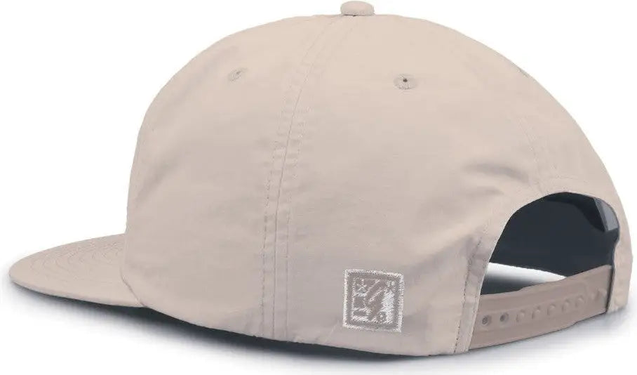 The Game GB501 5 Panel Poly Snapback Cap - Tan - Tan / OSFM