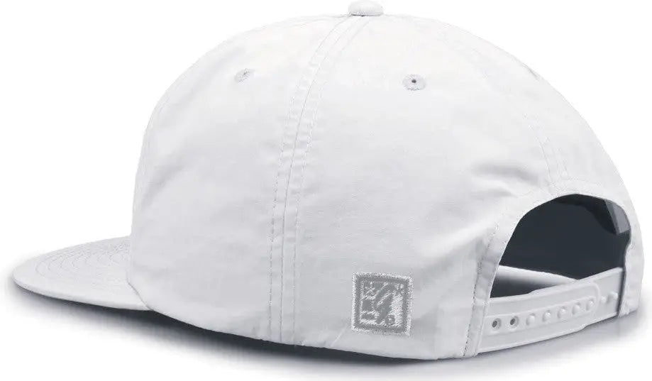 The Game GB501 5 Panel Poly Snapback Cap - White - White / OSFM