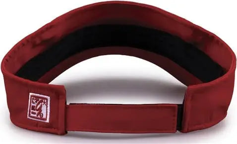 The Game GB503 Cool Breeze Nylon Visor - Cardinal - Cardinal / OSFM