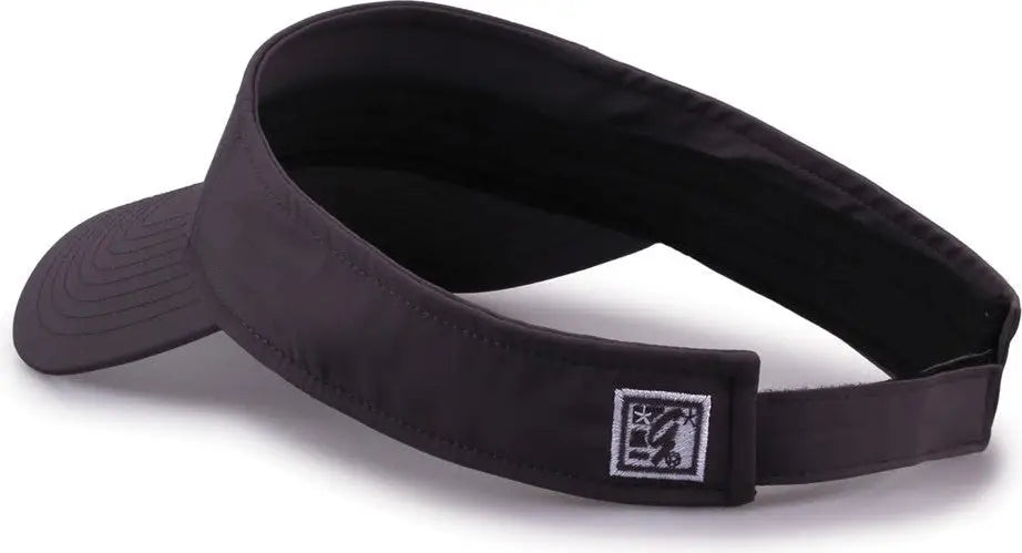 The Game GB503 Cool Breeze Nylon Visor - Dark Gray - Gray / OSFM