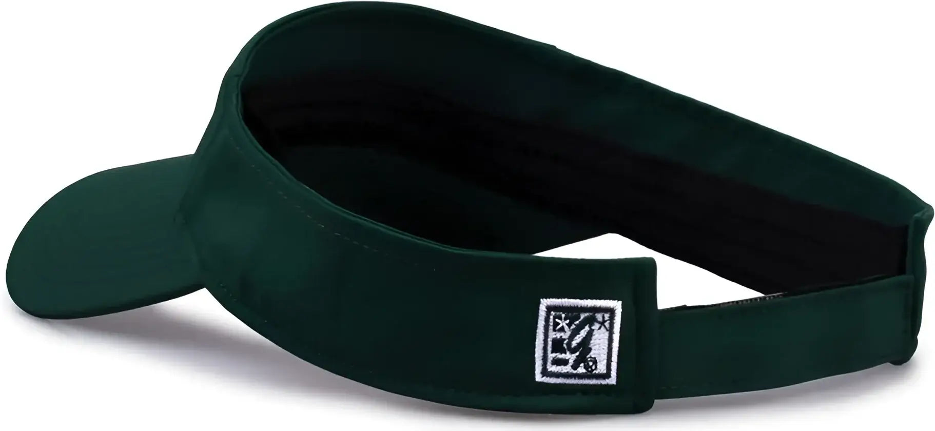 The Game GB503 Cool Breeze Nylon Visor - Dark Green - Forest / OSFM