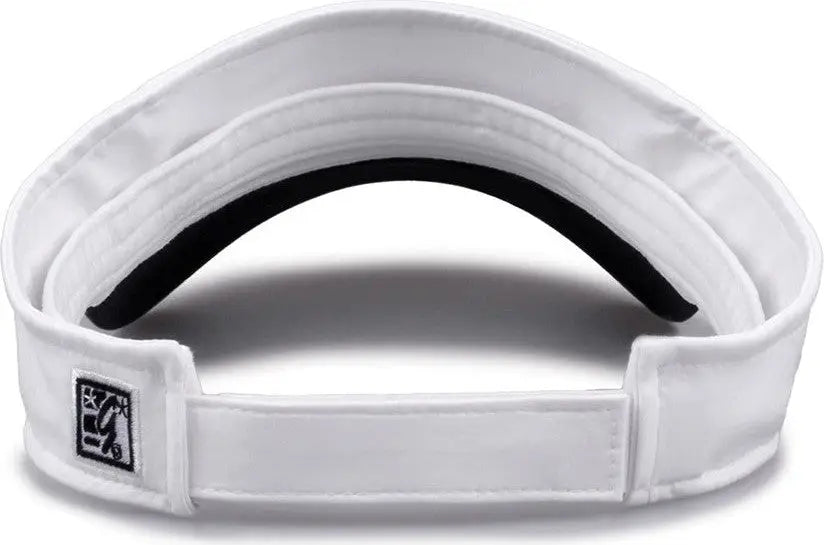The Game GB503 Cool Breeze Nylon Visor - White Black - White Black / OSFM