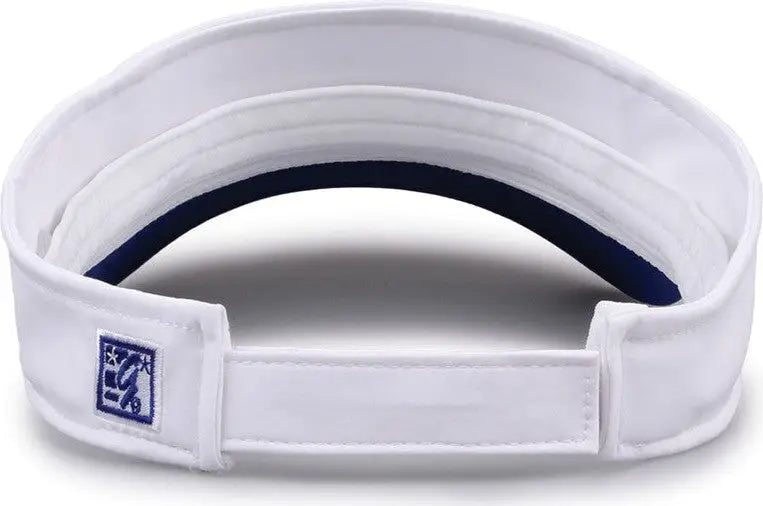 The Game GB503 Cool Breeze Nylon Visor - White Royal - White Royal / OSFM