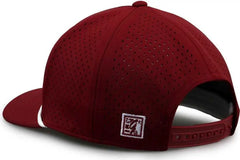 The Game GB505R NeoCool 5 Panel Snapback with Rope Cap Cardinal White Cardinal White / OSFM